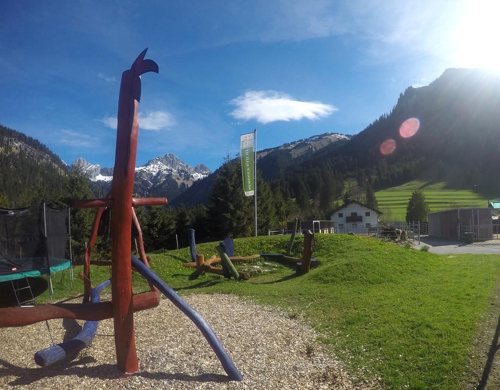 Reiterhof Berggut Gaicht Otel Nesselwängle Dış mekan fotoğraf