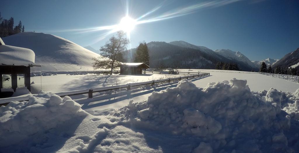 Reiterhof Berggut Gaicht Otel Nesselwängle Dış mekan fotoğraf