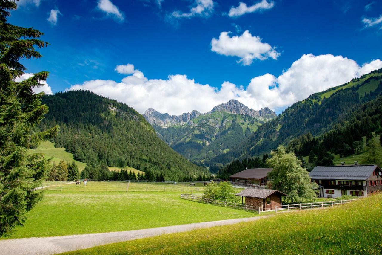Reiterhof Berggut Gaicht Otel Nesselwängle Dış mekan fotoğraf