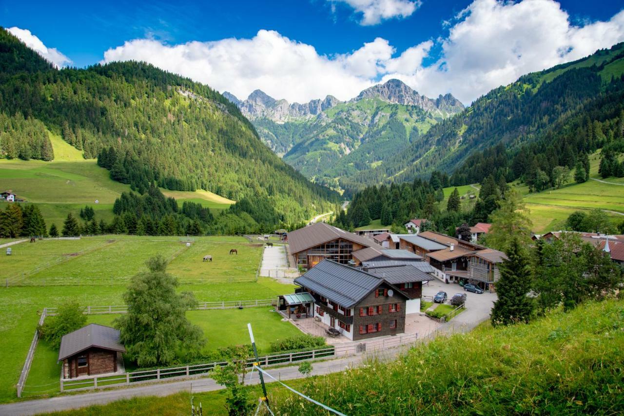 Reiterhof Berggut Gaicht Otel Nesselwängle Dış mekan fotoğraf